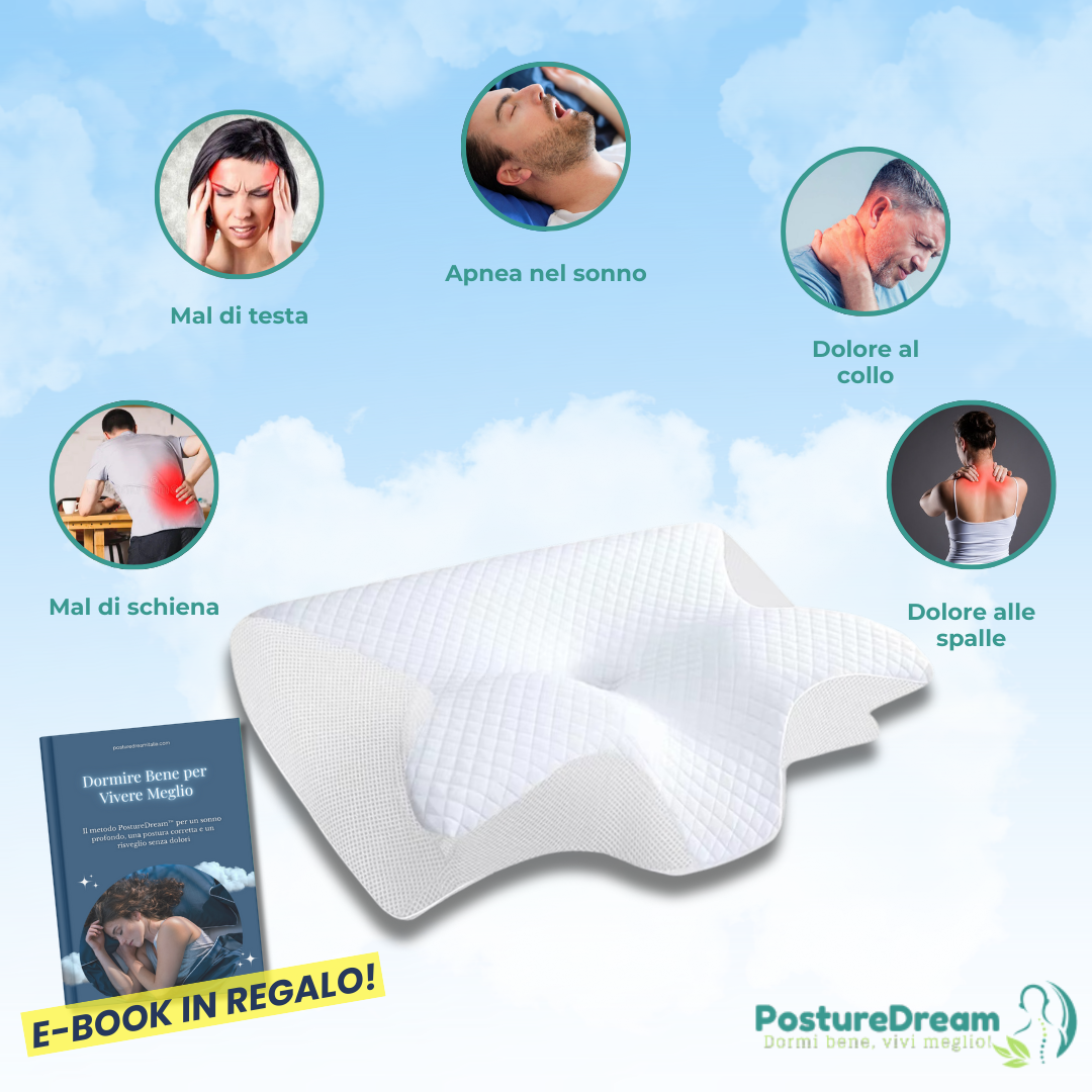 ReAlign™ Pillow  - Riallinea il tuo corpo, rigenera il tuo sonno.