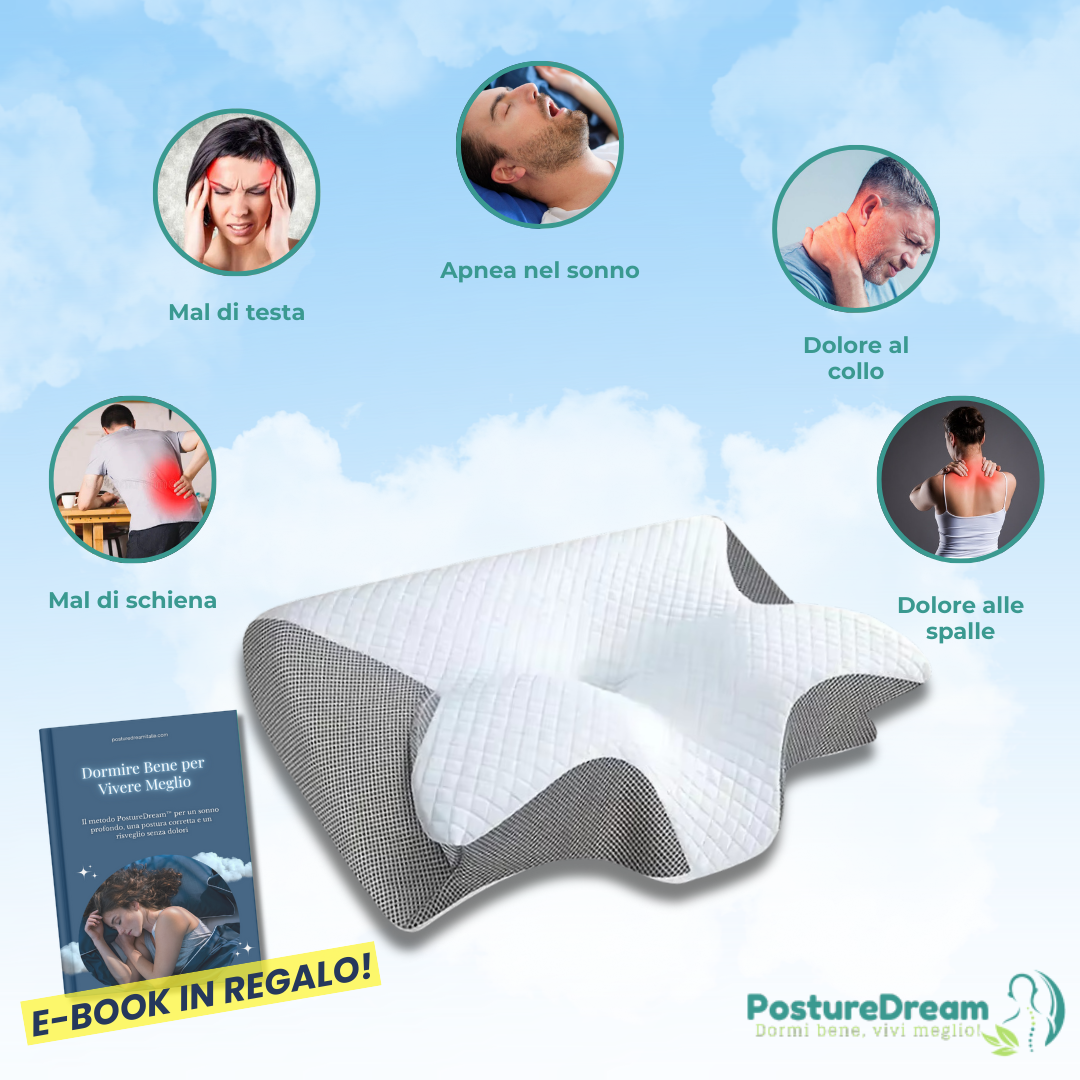 ReAlign™ Pillow  - Riallinea il tuo corpo, rigenera il tuo sonno.